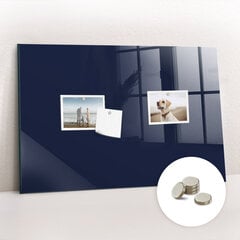 Magnētiskais dēlis Tumši zils, 60x40 cm cena un informācija | Kancelejas preces | 220.lv