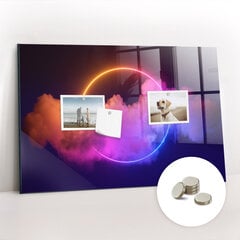 Magnētiskais dēlis 3D Dūmu Abstrakcija, 60x40 cm cena un informācija | Kancelejas preces | 220.lv