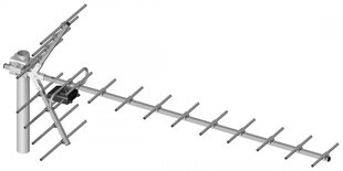 направленная телевизионная антенна 21-60 "яга" 19 элементов без симметрирующего устройства тем цена и информация | Антенны и принадлежности | 220.lv