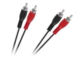 2 x RCA Cable - 2 x RCA 5M Стандарт цена и информация | Кабели и провода | 220.lv