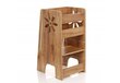 Torņa virtuves palīgs Montessori, 80x50x40 cm cena un informācija | Bērnu krēsliņi un bērnu galdiņi | 220.lv