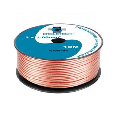 Cabletech, CCA 1.0 mm, 10 m cena un informācija | Kabeļi un vadi | 220.lv