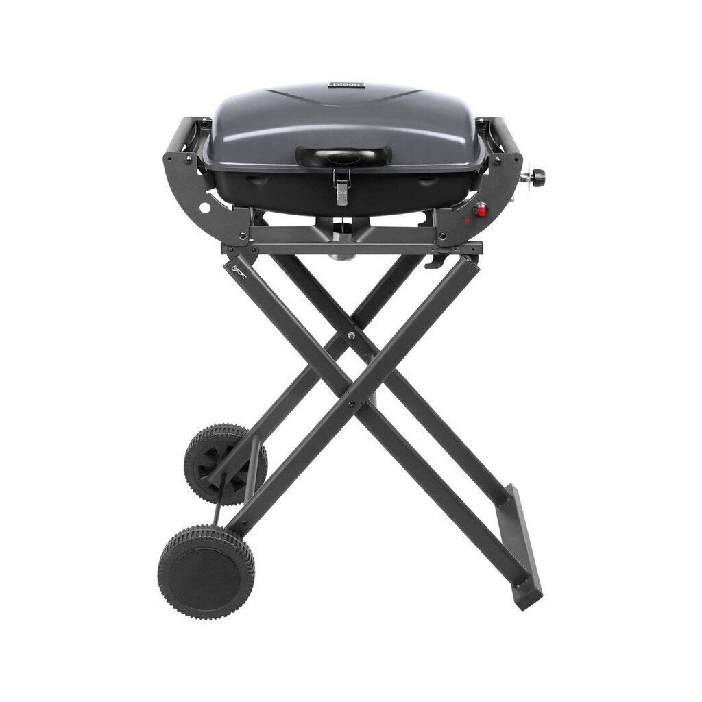 Portatīvais gāzes grils Teesa BBQ-1000, 470 mm, melns цена и информация | Grili | 220.lv