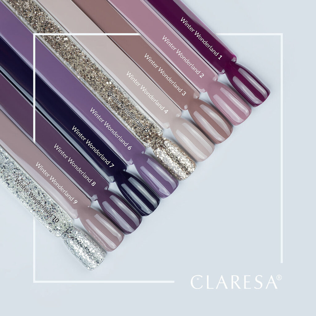 claresa hybrid lacquer 5 - 5g cena un informācija | Nagu lakas, stiprinātāji | 220.lv