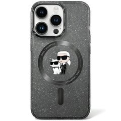 Karl Lagerfeld 3D Karl&Choupette Glitter MagSafe цена и информация | Чехлы для телефонов | 220.lv