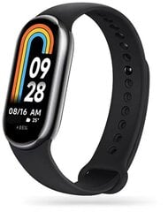 Tech Protect pulksteņa siksniņa IconBand Xiaomi Smart Band 8, melna цена и информация | Аксессуары для смарт-часов и браслетов | 220.lv