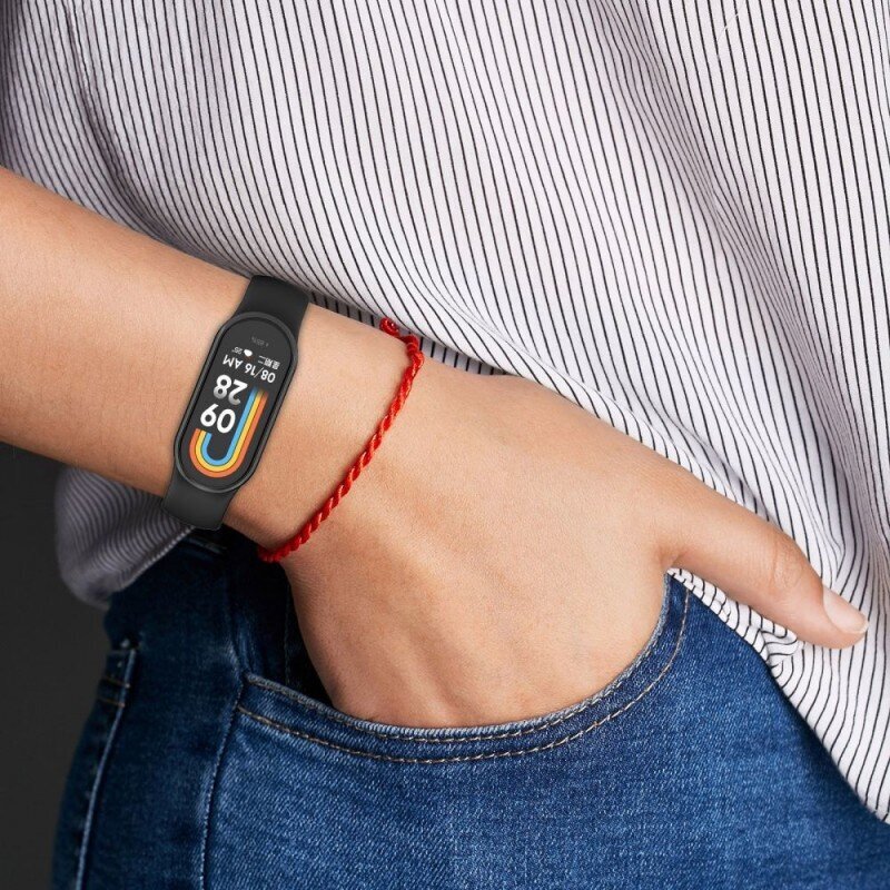 Tech Protect pulksteņa siksniņa IconBand Xiaomi Smart Band 8, brūna cena un informācija | Viedpulksteņu un viedo aproču aksesuāri | 220.lv