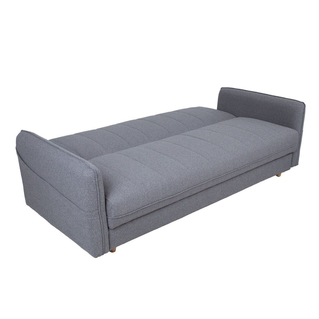 Dīvāns gulta Visby, pelēks cena un informācija | Dīvāni | 220.lv