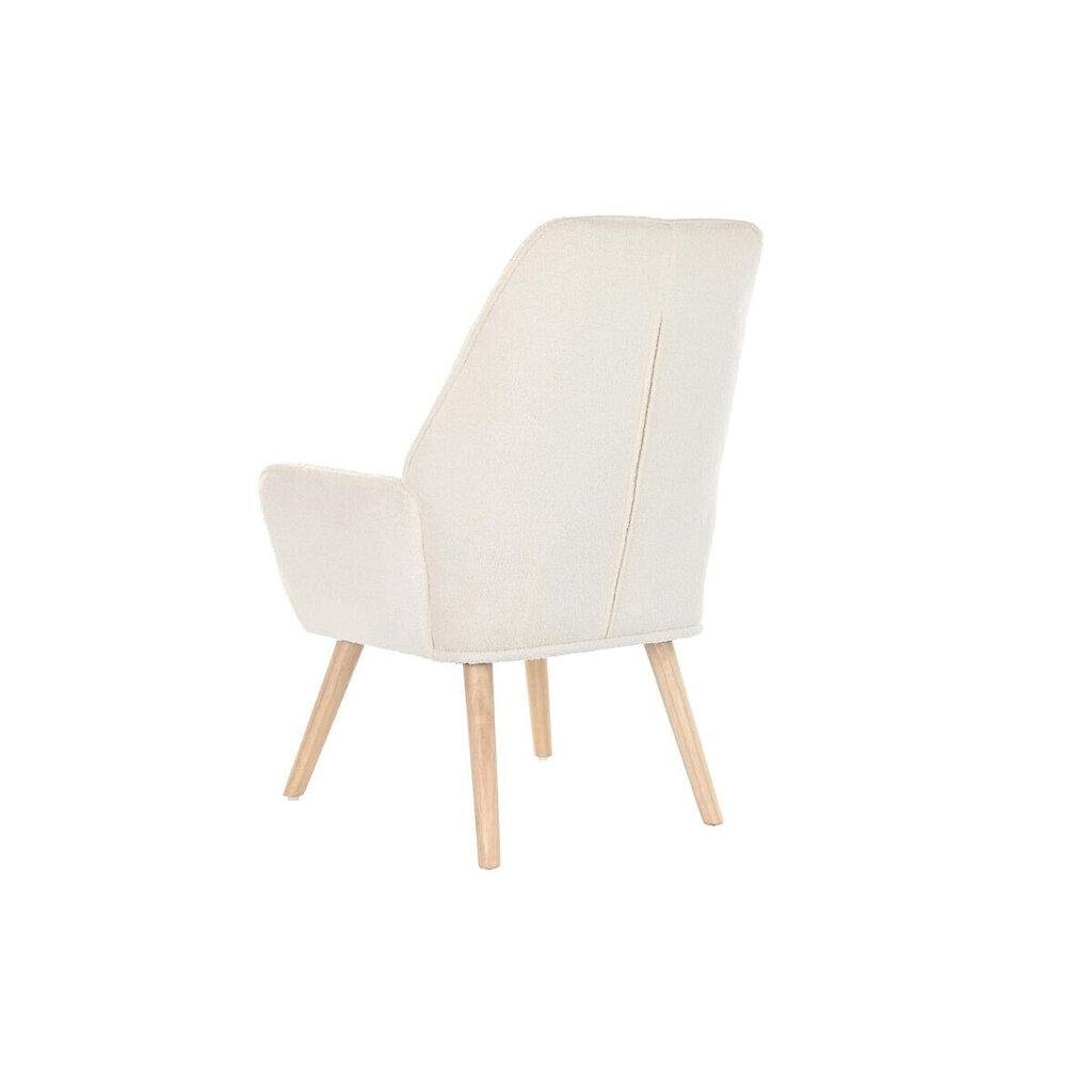 Atpūtas krēsls DKD Home Decor Krēmkrāsa (65 x 75 x 96 cm) cena un informācija | Atpūtas krēsli | 220.lv