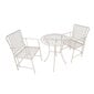 Balkona komplekts Jasmine, galds un 2 krēsli cena un informācija | Dārza mēbeļu komplekti | 220.lv
