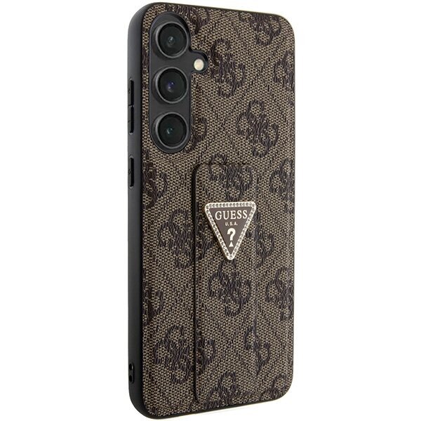 Guess Grip Stand 4G Triangle Strass цена и информация | Telefonu vāciņi, maciņi | 220.lv