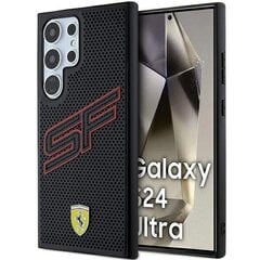 Ferrari FEHCS24LPINK S24 Ultra S928 czarny|black hardcase Big SF Perforated цена и информация | Чехлы для телефонов | 220.lv