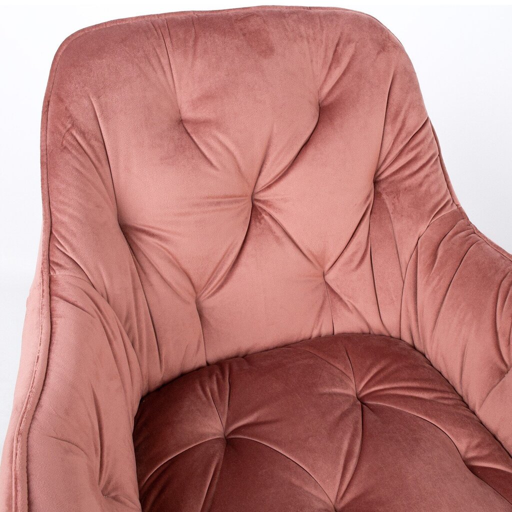 Krēsls Brita, rozā, 2 gab. cena un informācija | Virtuves un ēdamistabas krēsli | 220.lv