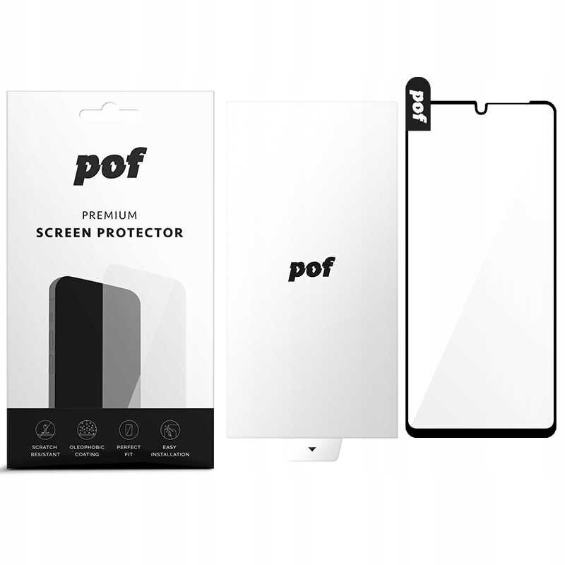 Pof Full Cover Samsung Galaxy A12/A32 5G cena un informācija | Ekrāna aizsargstikli | 220.lv