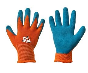 Комплект из 24 детских защитных перчаток Orange латекс 3 цена и информация | Рабочие перчатки | 220.lv