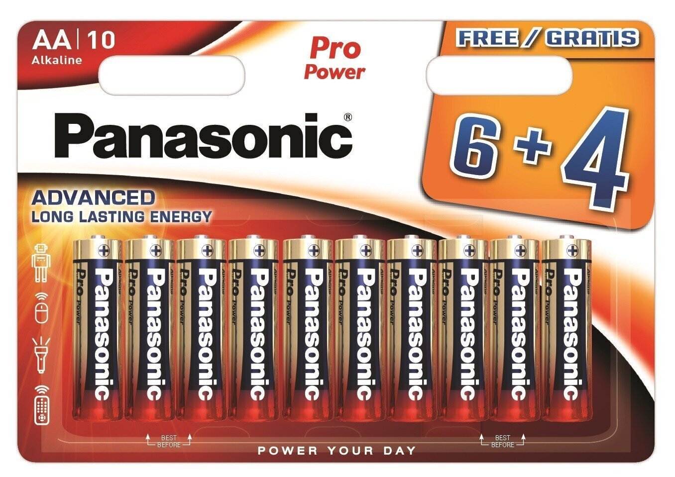 Panasonic Pro Power baterija LR6PPG/10B, 3 iepakojumi cena un informācija | Baterijas | 220.lv