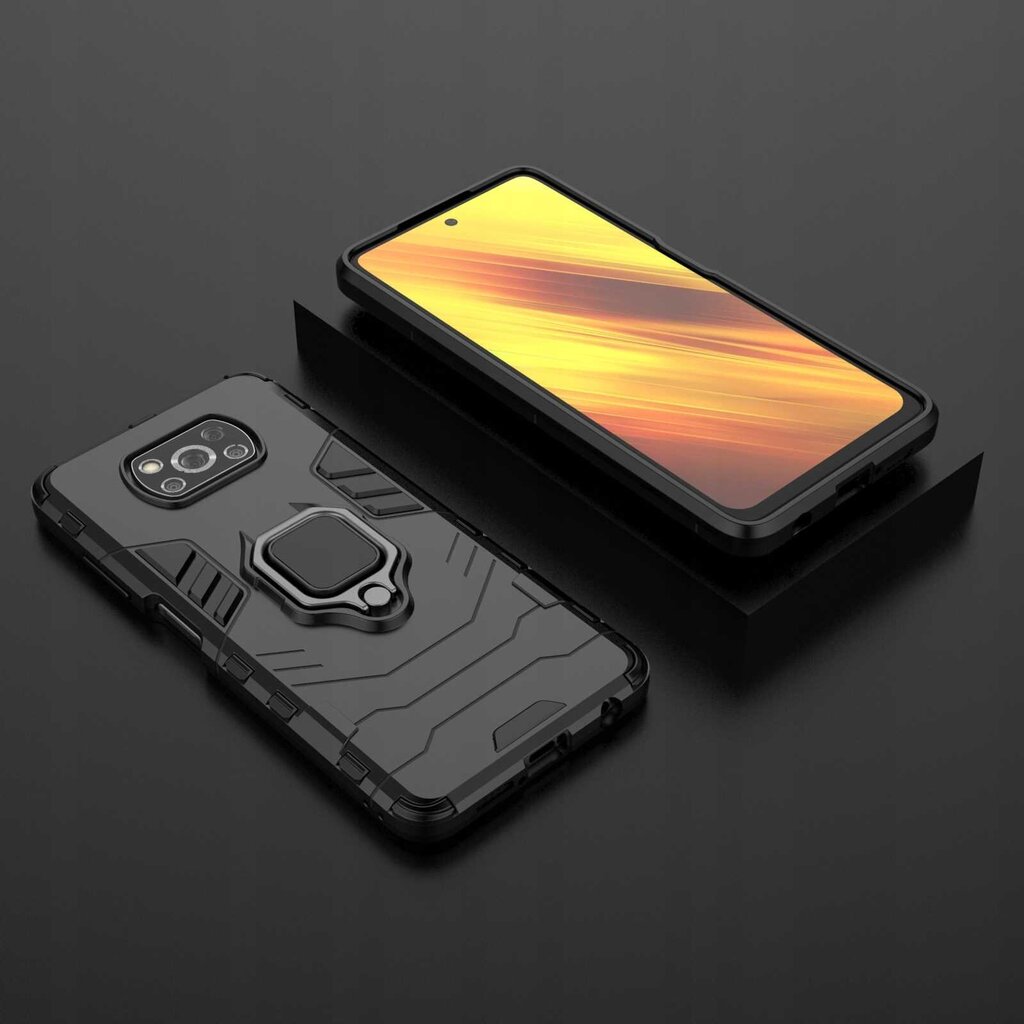 Spacecase X-Ring Xiaomi Poco X3 NFC/Pro cena un informācija | Telefonu vāciņi, maciņi | 220.lv