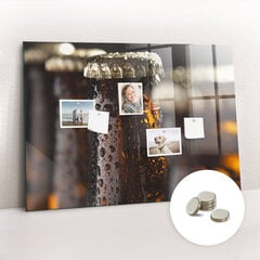 Magnētiskais dēlis Stikla Pudeles, 100x70 cena un informācija | Kancelejas preces | 220.lv
