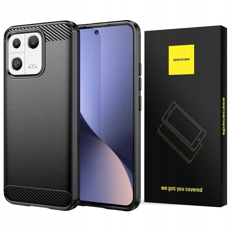 Spacecase Carbon Xiaomi 13 cena un informācija | Telefonu vāciņi, maciņi | 220.lv