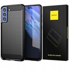 Spacecase Carbon Samsung Galaxy S21 FE cena un informācija | Telefonu vāciņi, maciņi | 220.lv