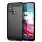 Spacecase Carbon Motorola Moto G10/G30 cena un informācija | Telefonu vāciņi, maciņi | 220.lv