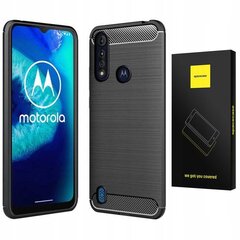 Spacecase Carbon Motorola Moto E7 Power cena un informācija | Telefonu vāciņi, maciņi | 220.lv