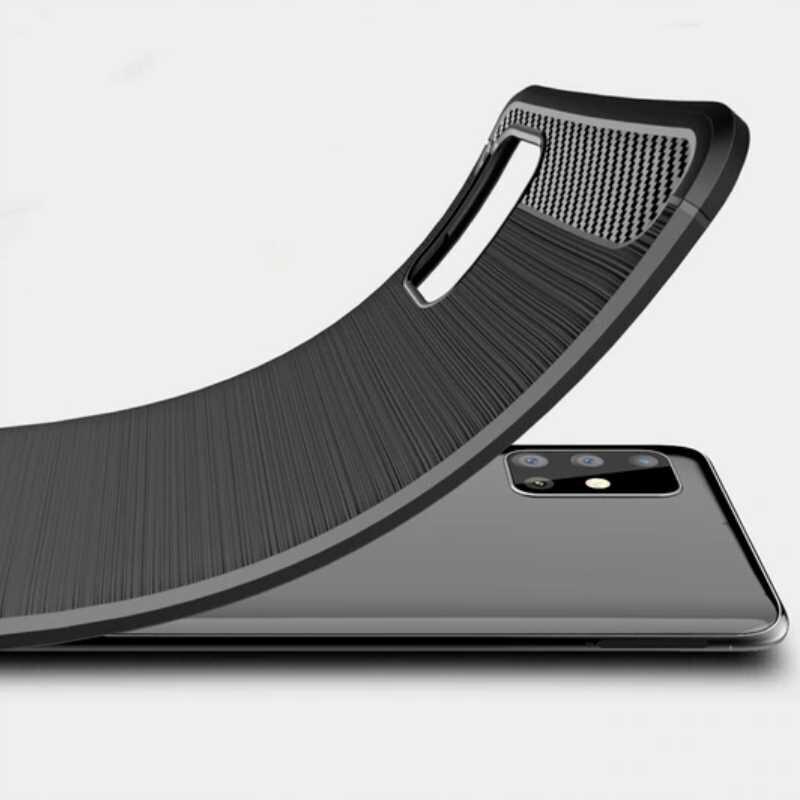 Spacecase Carbon Samsung Galaxy M51 cena un informācija | Telefonu vāciņi, maciņi | 220.lv