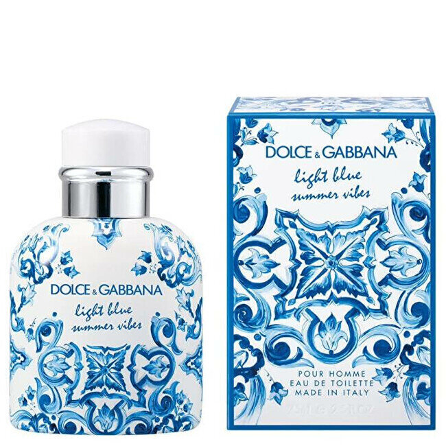 Tualetes ūdens Dolce & Gabbana Light Blue Summer Vibes Pour Homme EDT vīriešiem, 75 ml cena un informācija | Vīriešu smaržas | 220.lv