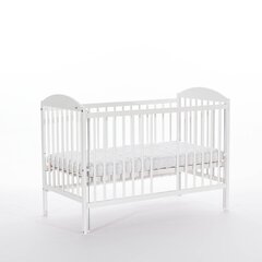 Bērnu gultiņa Lulaya, balts цена и информация | Детские кровати | 220.lv