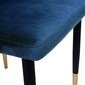 Krēsls Vermont Velvet, zils cena un informācija | Biroja krēsli | 220.lv