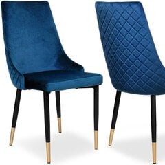 Krēsls Vermont Velvet, zils цена и информация | Офисные кресла | 220.lv