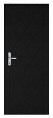 Обивка двери - KRATA MAX, 95 см, черный цена и информация | Дверные петли и другие принадлежности | 220.lv
