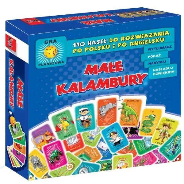 Galda spēle Małe Kalambury Jawa, PL, EN cena un informācija | Galda spēles | 220.lv