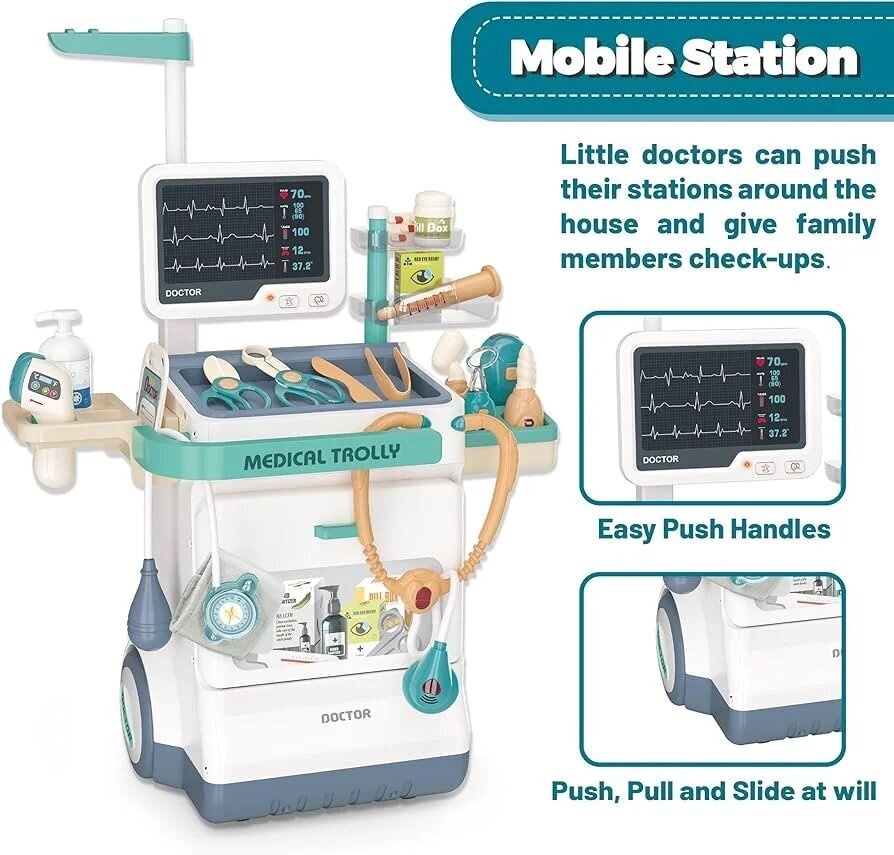 Bērnu komplekts Doctor cena un informācija | Rotaļlietas meitenēm | 220.lv