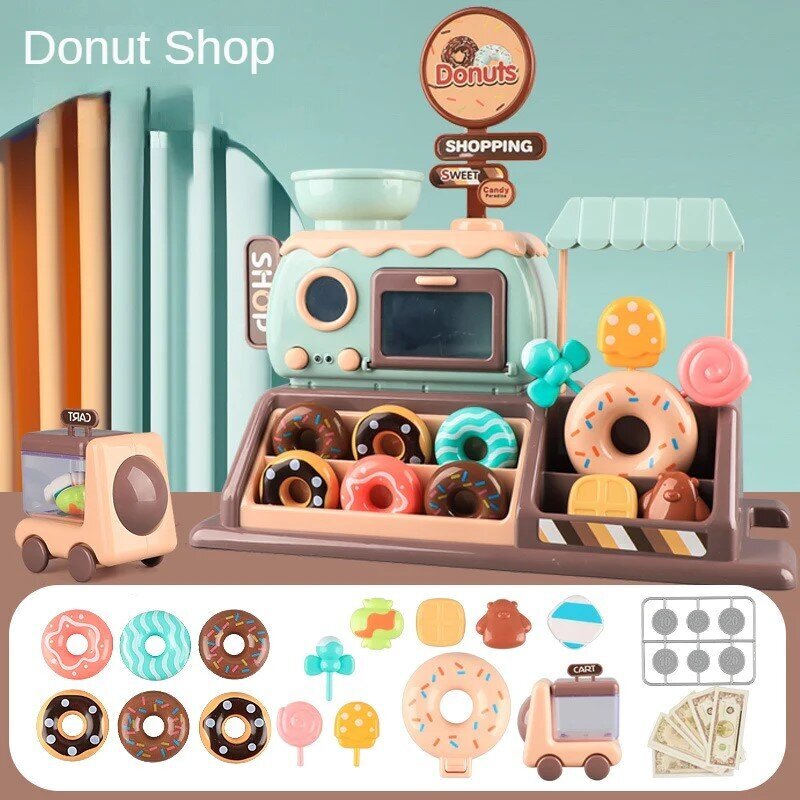 Bērnu rotaļu komplekts Donuts Shoping cena un informācija | Rotaļlietas meitenēm | 220.lv