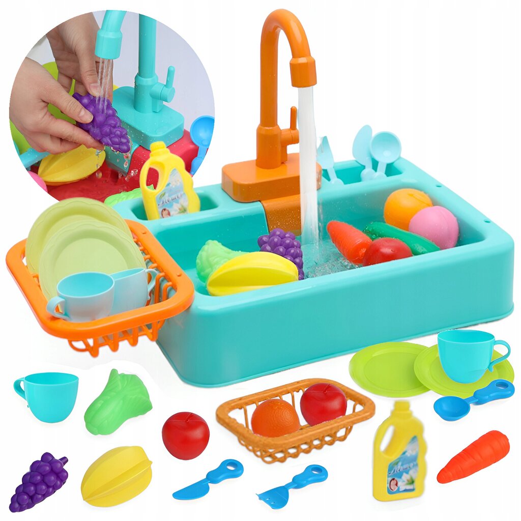Interaktīva izlietne bērniem Kitchen Sink cena un informācija | Rotaļlietas meitenēm | 220.lv