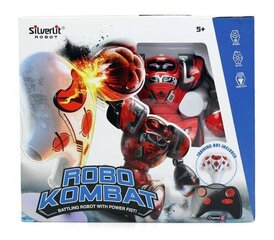 Robots ar tālvadības pulti Silverlit Robot Combat, sarkans цена и информация | Игрушки для мальчиков | 220.lv