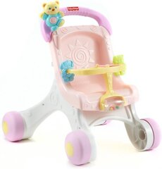 коляска - fisher price, розовая цена и информация | Игрушки для малышей | 220.lv