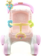 коляска - fisher price, розовая цена и информация | Игрушки для малышей | 220.lv