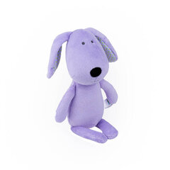 Plīša rotaļlieta kucēns, violets, 28 cm cena un informācija | Mīkstās (plīša) rotaļlietas | 220.lv