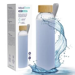 Стеклянная бутылка Aquafloow NeoGlass с неопреновым чехлом 700 мл цена и информация | Фляги для воды | 220.lv