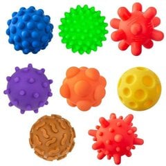 сенсорные шарики, 8 шт. цена и информация | Игрушки для малышей | 220.lv