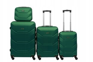 Комплект жестких чемоданов Bagia, 100 л цена и информация | Чемоданы, дорожные сумки | 220.lv