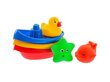 Vannas rotaļlietas, laiva ar dzīvniekiem cena un informācija | Rotaļlietas zīdaiņiem | 220.lv