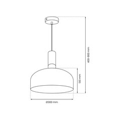 Eko-Light piekaramais gaismeklis Malmo цена и информация | Настенные светильники | 220.lv