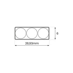 Eko-Light LED modulis Eco-Ssmini3 cena un informācija | LED lentes | 220.lv