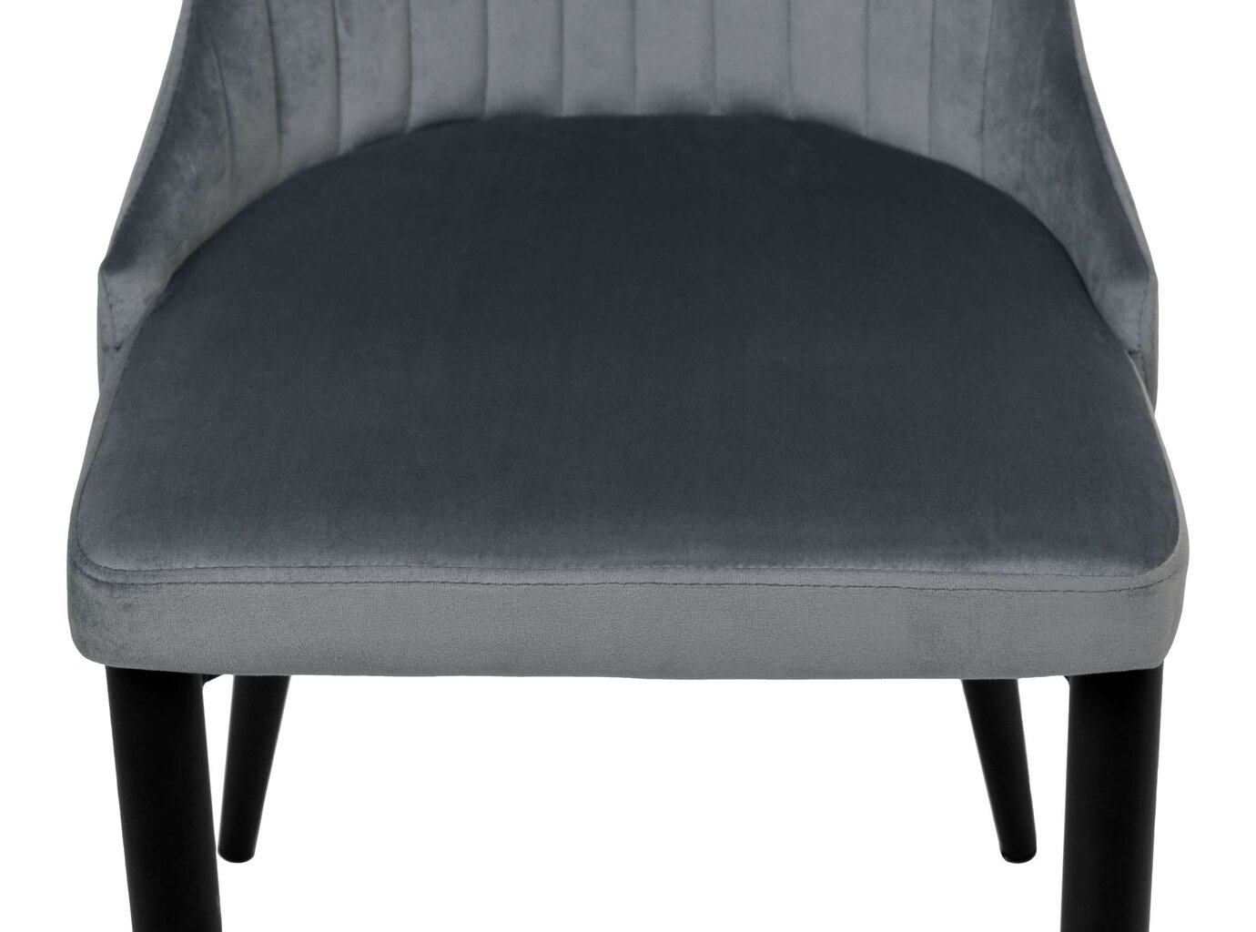 Krēsls Lorient Velvet, pelēks cena un informācija | Virtuves un ēdamistabas krēsli | 220.lv