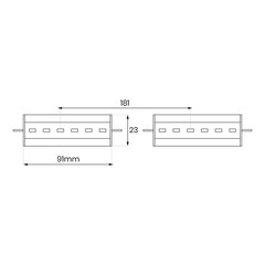 Eko-Light LED modulis cena un informācija | Sienas lampas | 220.lv