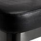 Friziera krēsls Gabbiano Granada, melns cena un informācija | Mēbeles skaistumkopšanas saloniem | 220.lv