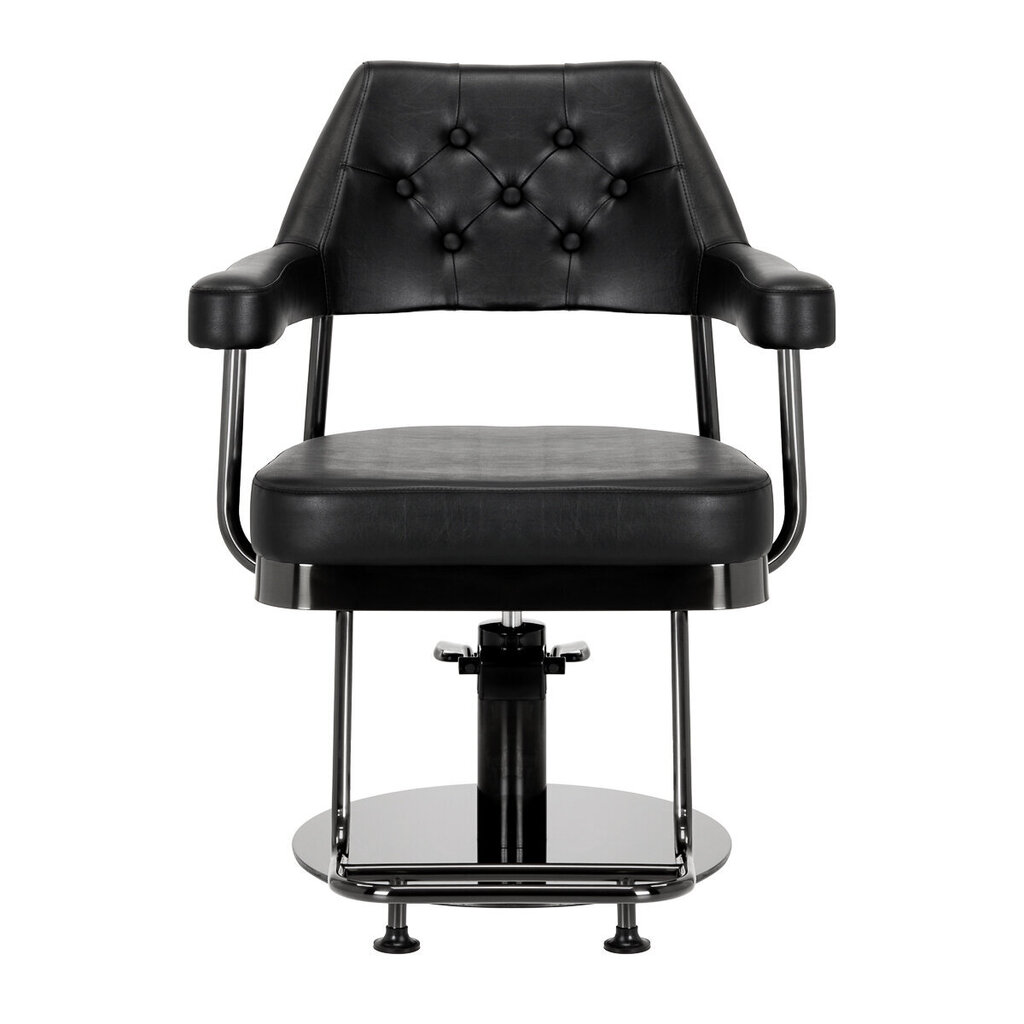 Friziera krēsls Gabbiano Granada, melns цена и информация | Mēbeles skaistumkopšanas saloniem | 220.lv